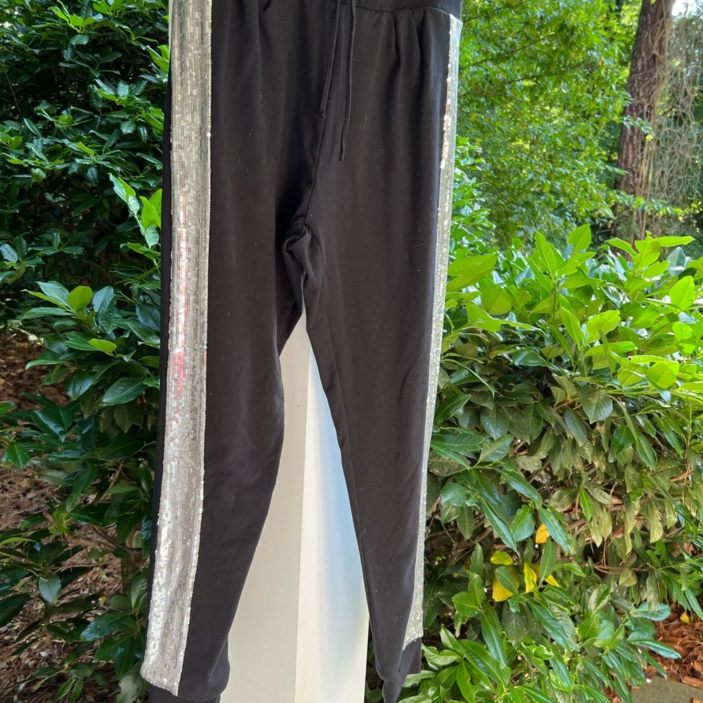 Balera Black and Silver Leggings Athletic Style